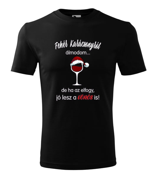 Karácsonyi Póló - Fehér karácsony