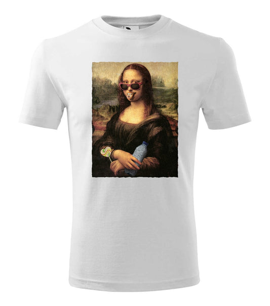 Mona Lisa férfi technikai póló