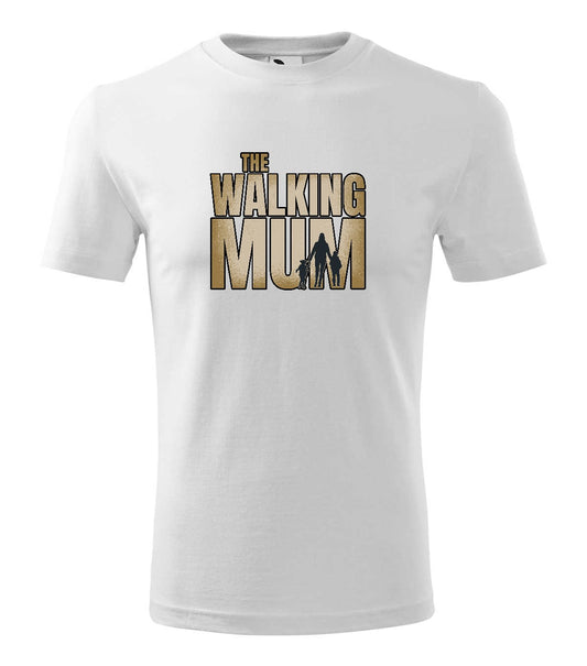 The Walking Mum férfi technikai póló
