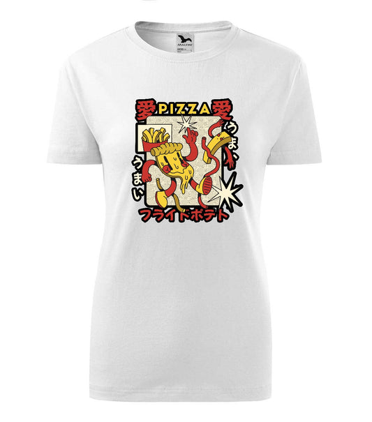 Pizza női technikai póló