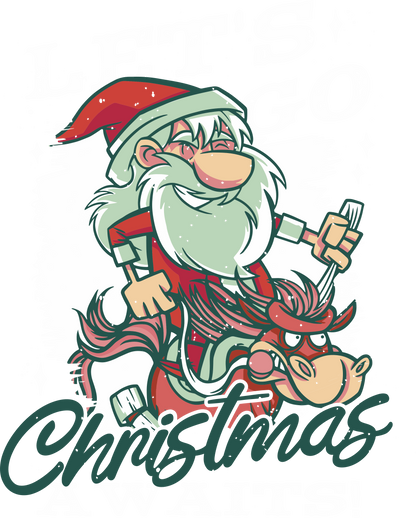 Vicces Karácsonyi Póló - Christmas Awaits