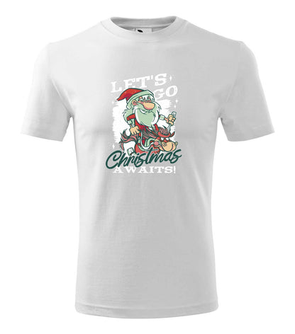 Vicces Karácsonyi Póló - Christmas Awaits