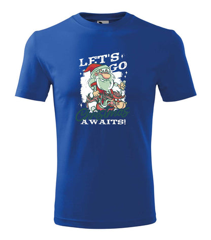 Vicces Karácsonyi Póló - Christmas Awaits