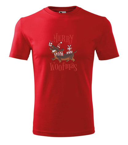 Vicces Karácsonyi Póló - Merry Woofmas