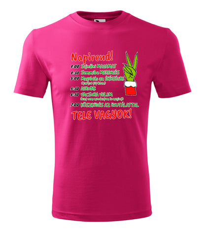 Karácsonyi Póló - Napirend