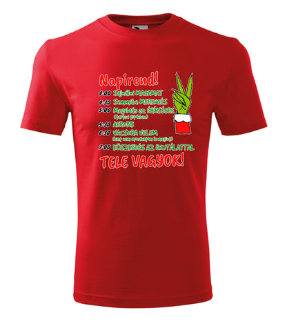 Karácsonyi Póló - Napirend