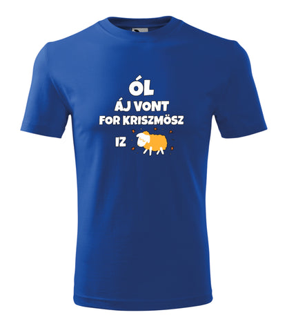 Vicces Karácsonyi Póló - Ól Áj Vont