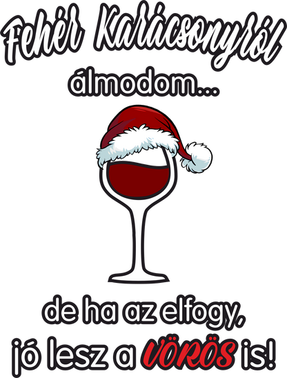 Karácsonyi Póló - Fehér karácsony