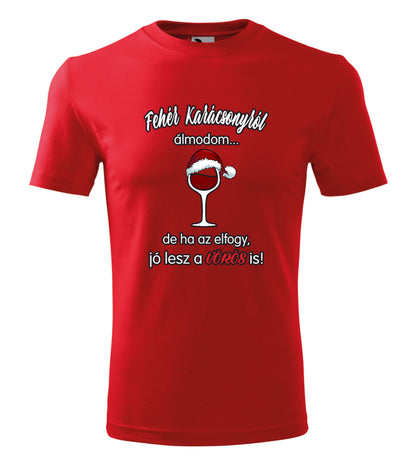 Karácsonyi Póló - Fehér karácsony