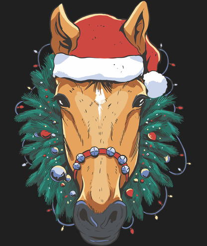 Karácsonyi Póló - Karácsonyi ló