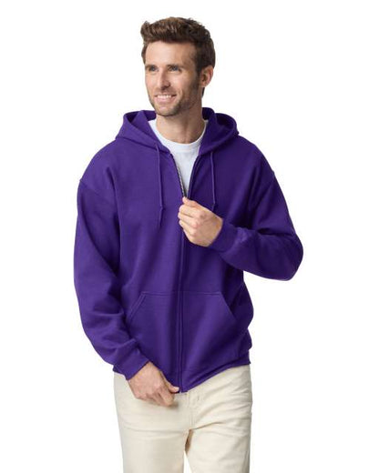 Gildan HEAVY BLEND™ ADULT FULL ZIP HOODED SWEATSHIRT GI18600