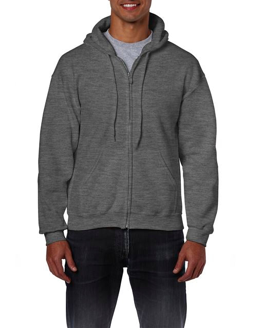 Gildan HEAVY BLEND™ ADULT FULL ZIP HOODED SWEATSHIRT GI18600