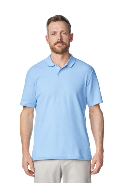 SOFTSTYLE™ ADULT DOUBLE PIQUÉ POLO GI64800