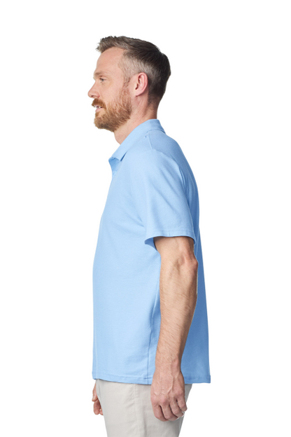 SOFTSTYLE™ ADULT DOUBLE PIQUÉ POLO GI64800