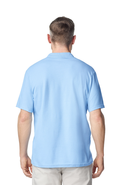 SOFTSTYLE™ ADULT DOUBLE PIQUÉ POLO GI64800