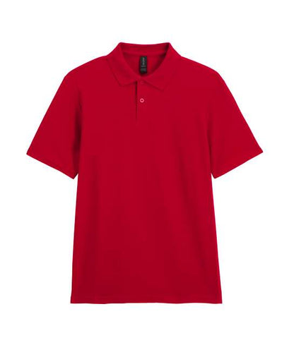 SOFTSTYLE™ ADULT DOUBLE PIQUÉ POLO GI64800