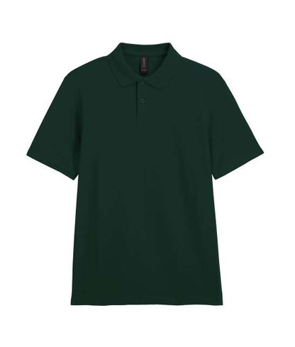 SOFTSTYLE™ ADULT DOUBLE PIQUÉ POLO GI64800