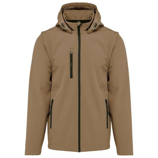 UNISZEX 3 RÉTEGŰ SOFTSHELL KAPUCNIS KABÁT LEVEHETŐ UJJAKKAL KA422