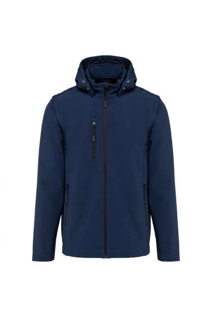 UNISZEX 3 RÉTEGŰ SOFTSHELL KAPUCNIS KABÁT LEVEHETŐ UJJAKKAL KA422