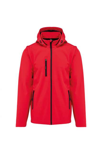 UNISZEX 3 RÉTEGŰ SOFTSHELL KAPUCNIS KABÁT LEVEHETŐ UJJAKKAL KA422