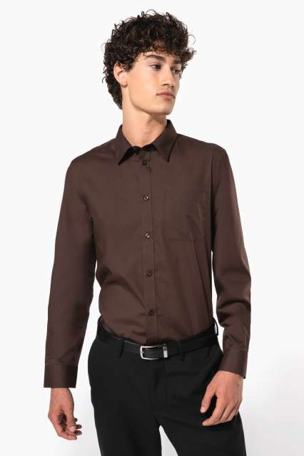 JOFREY - FÉRFI HOSZÚ UJJÚ KÖNNYEN KEZELHETŐ POLYCOTTON POPLIN ING KA545