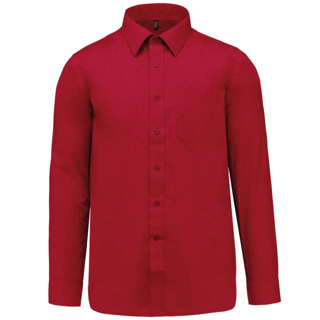 JOFREY - FÉRFI HOSZÚ UJJÚ KÖNNYEN KEZELHETŐ POLYCOTTON POPLIN ING KA545