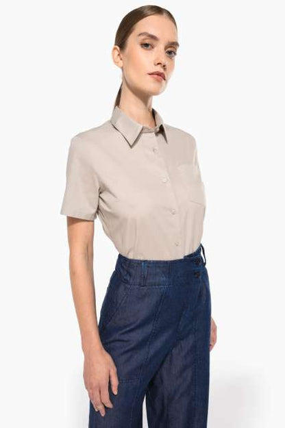 JUDITH - NŐI RÖVID UJJÚ KÖNNYEN KEZELHETŐ POLYCOTTON POPLIN ING KA548