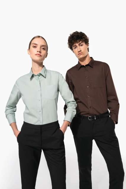JESSICA - NŐI HOSSZÚ UJJÚ KÖNNYEN KEZELHETŐ POLYCOTTON POPLIN ING KA549