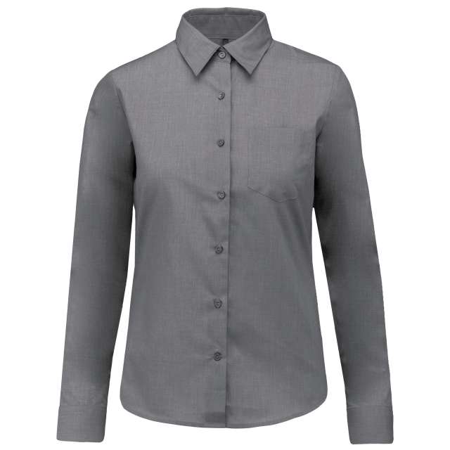 JESSICA - NŐI HOSSZÚ UJJÚ KÖNNYEN KEZELHETŐ POLYCOTTON POPLIN ING KA549