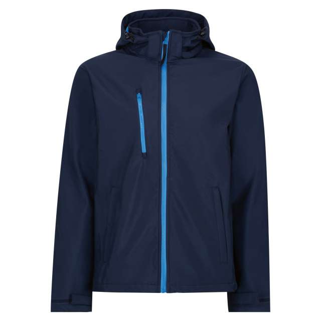 VENTURER 3 LAYER HOODED PRINTABLE SOFTSHELL JACKET RETRA701
