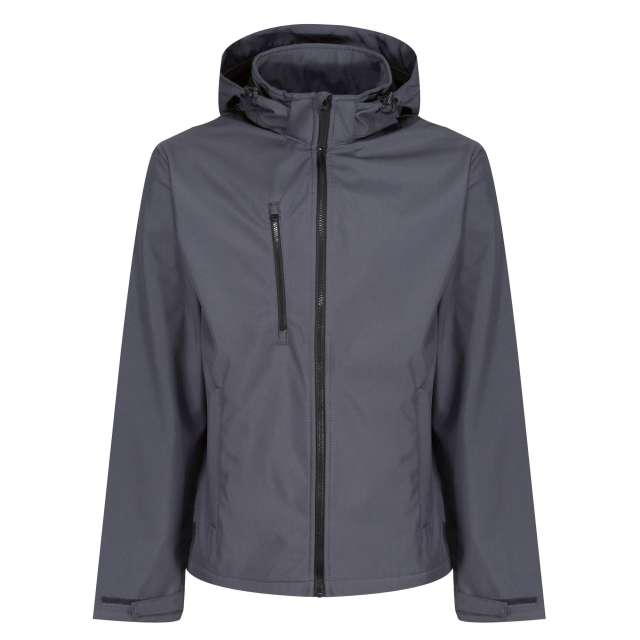VENTURER 3 LAYER HOODED PRINTABLE SOFTSHELL JACKET RETRA701