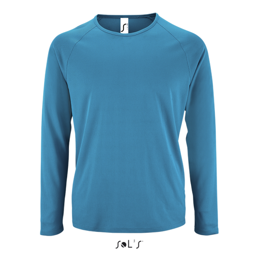 SOL'S SPORTY LSL MEN - LONG SLEEVE SPORTS T-SHIRT SO02071
