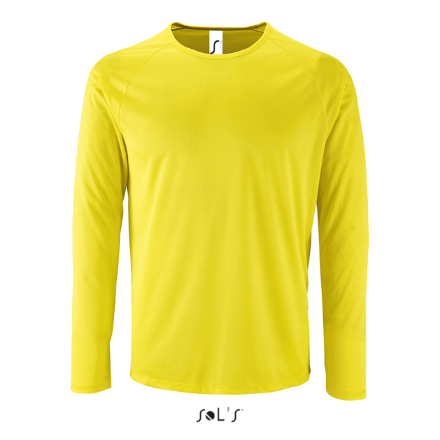 SOL'S SPORTY LSL MEN - LONG SLEEVE SPORTS T-SHIRT SO02071