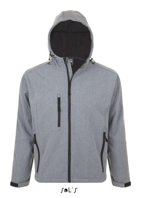 SOL'S REPLAY - FÉRFI KAPUCNIS SOFTSHELL SO46602