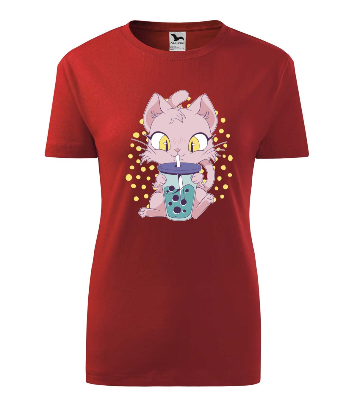 Anime cat női póló