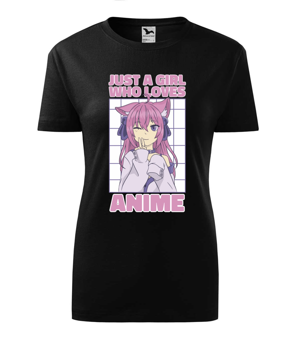 Girl Loves Anime női technikai póló