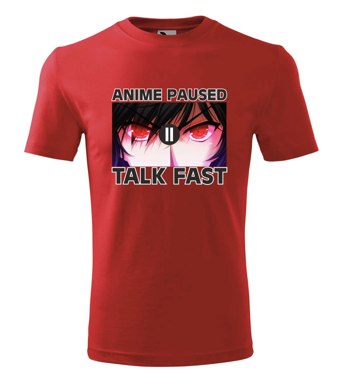 Anime Paused gyerek technikai póló