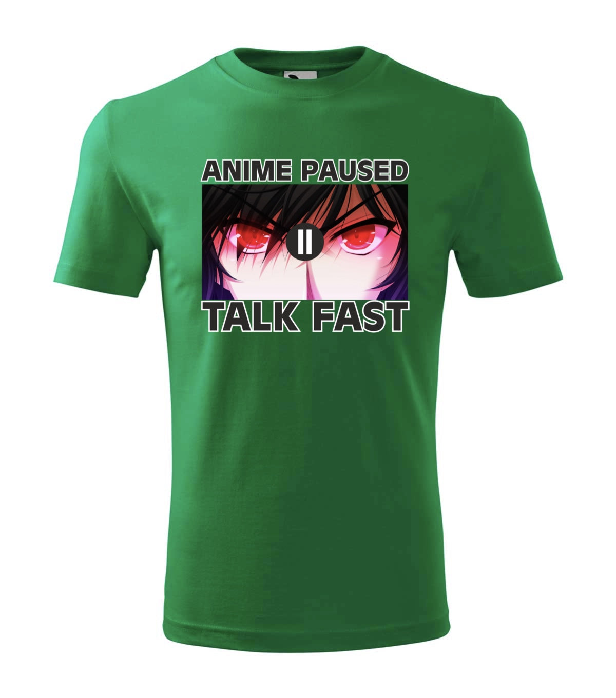 Anime Paused gyerek technikai póló