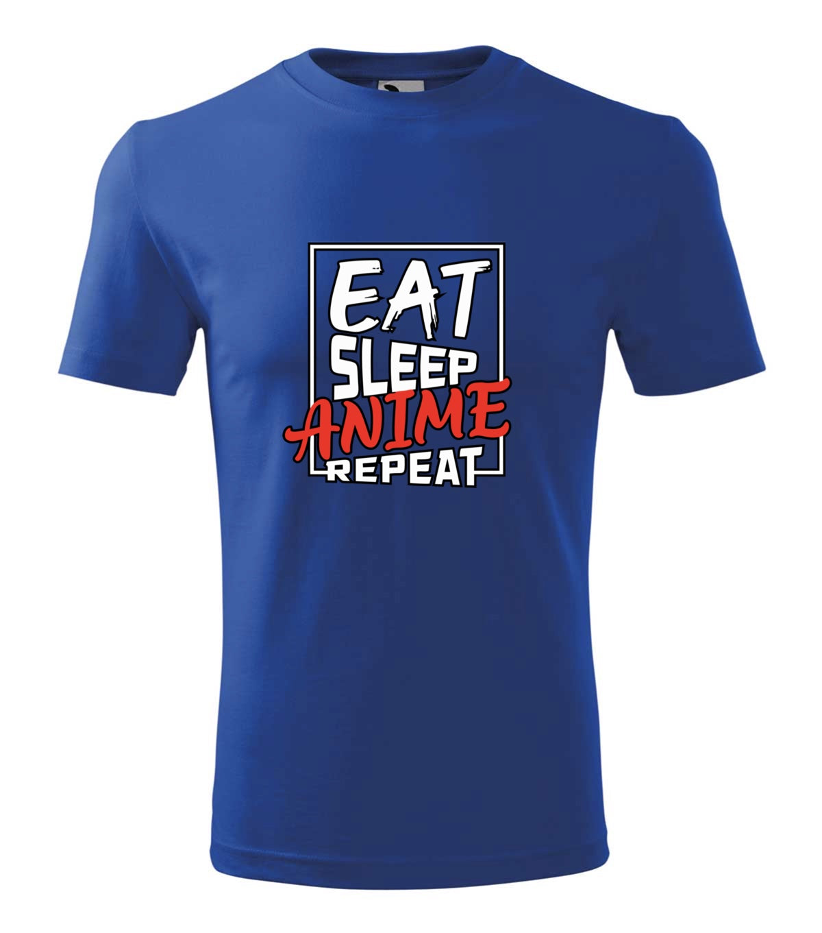 Eat Sleep Anime férfi technikai póló