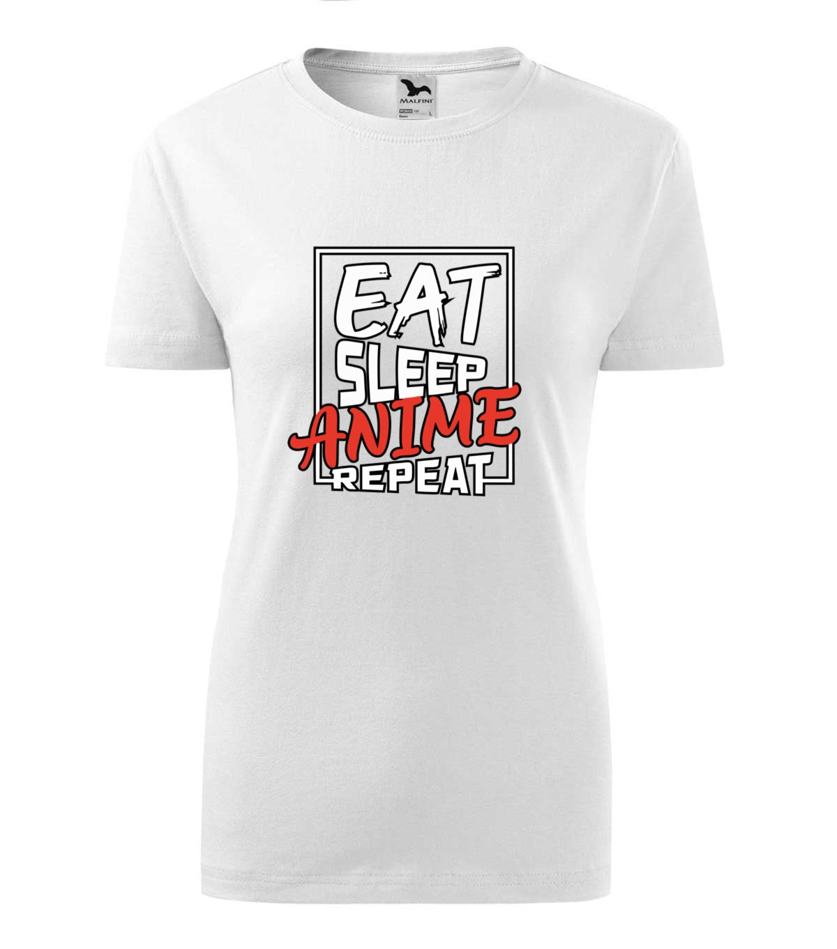 Eat Sleep Anime női technikai póló