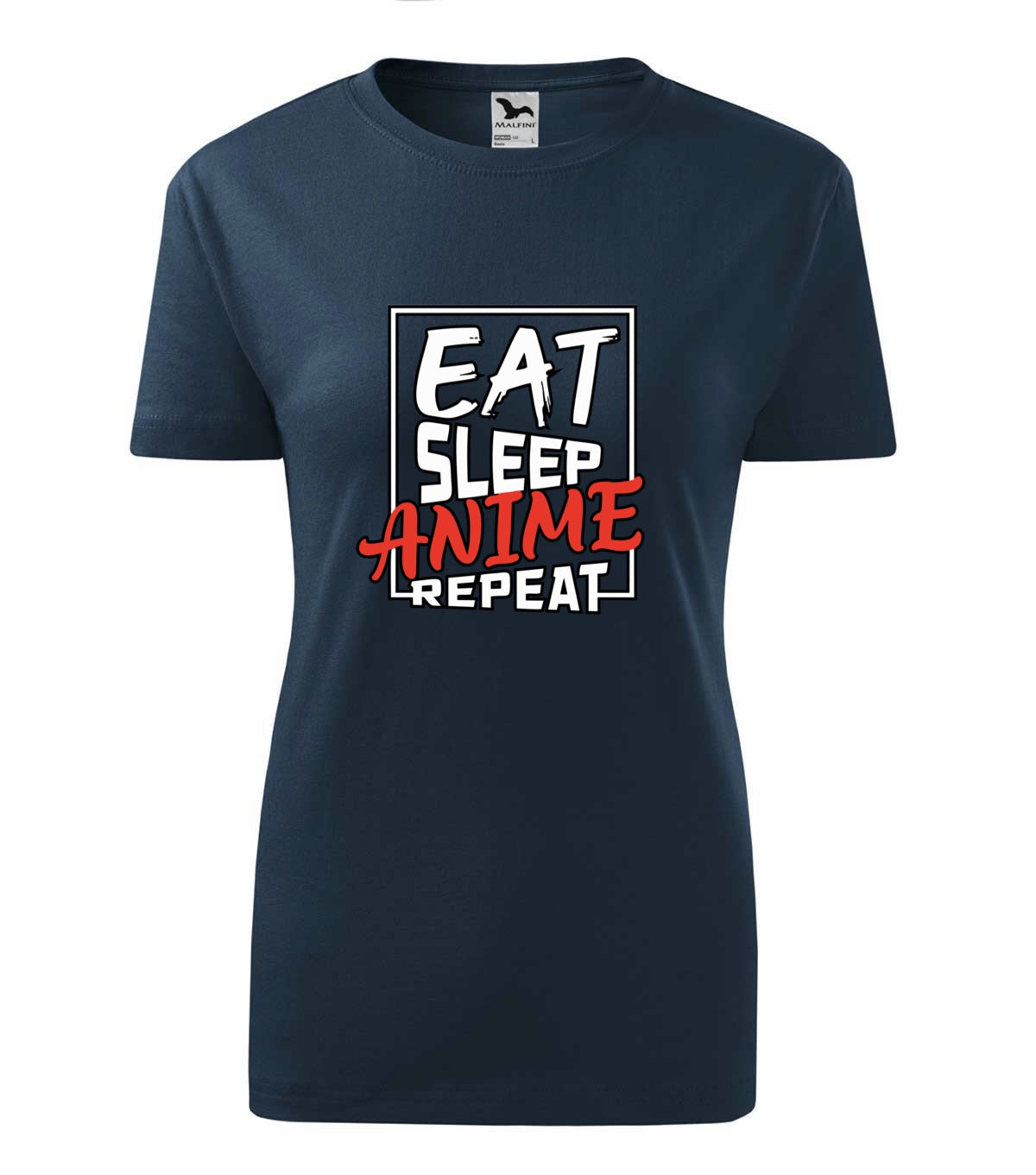 Eat Sleep Anime női póló