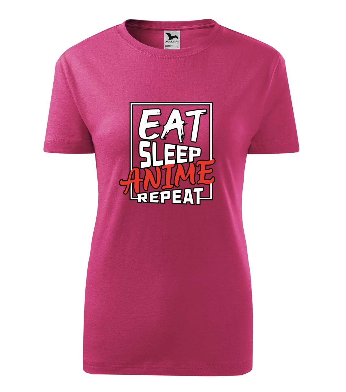 Eat Sleep Anime női technikai póló