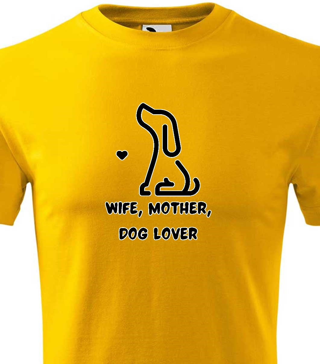 Dog lover mom női póló