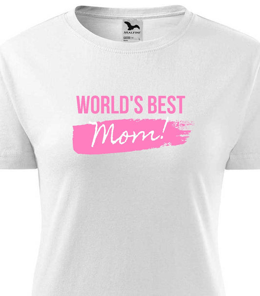 Worlds best mom női technikai póló
