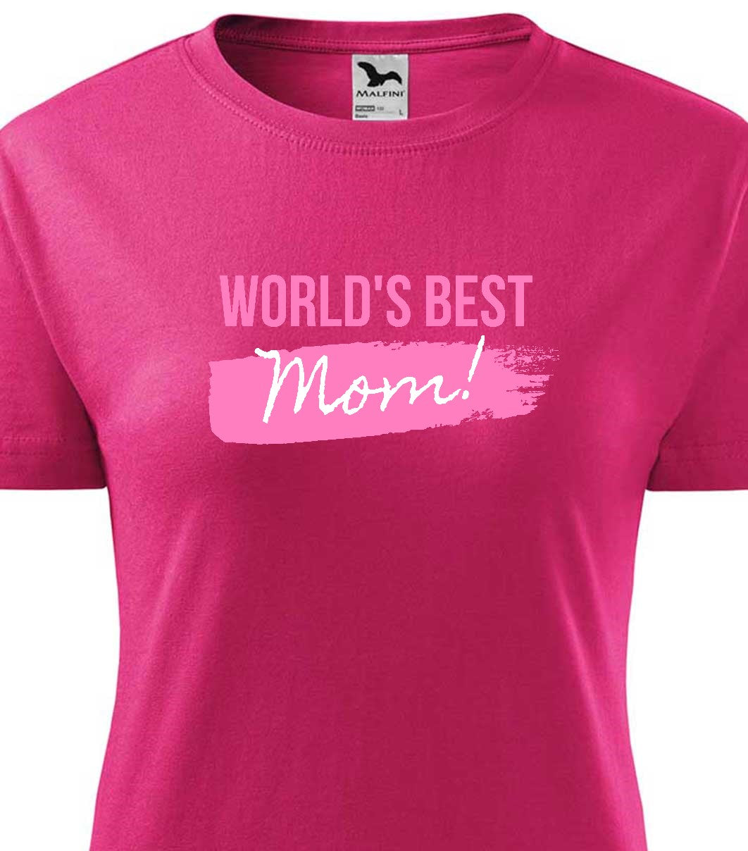 Worlds best mom női póló
