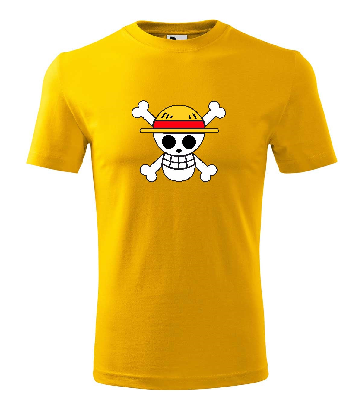One Piece Logo férfi technikai póló
