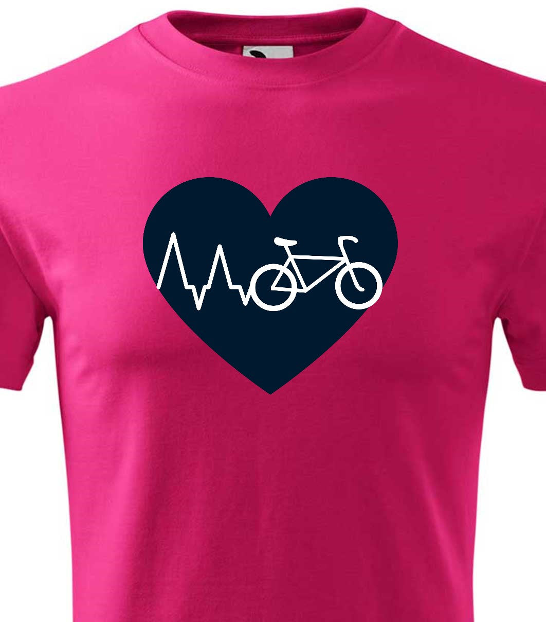 EKG Bicikli 2 férfi póló