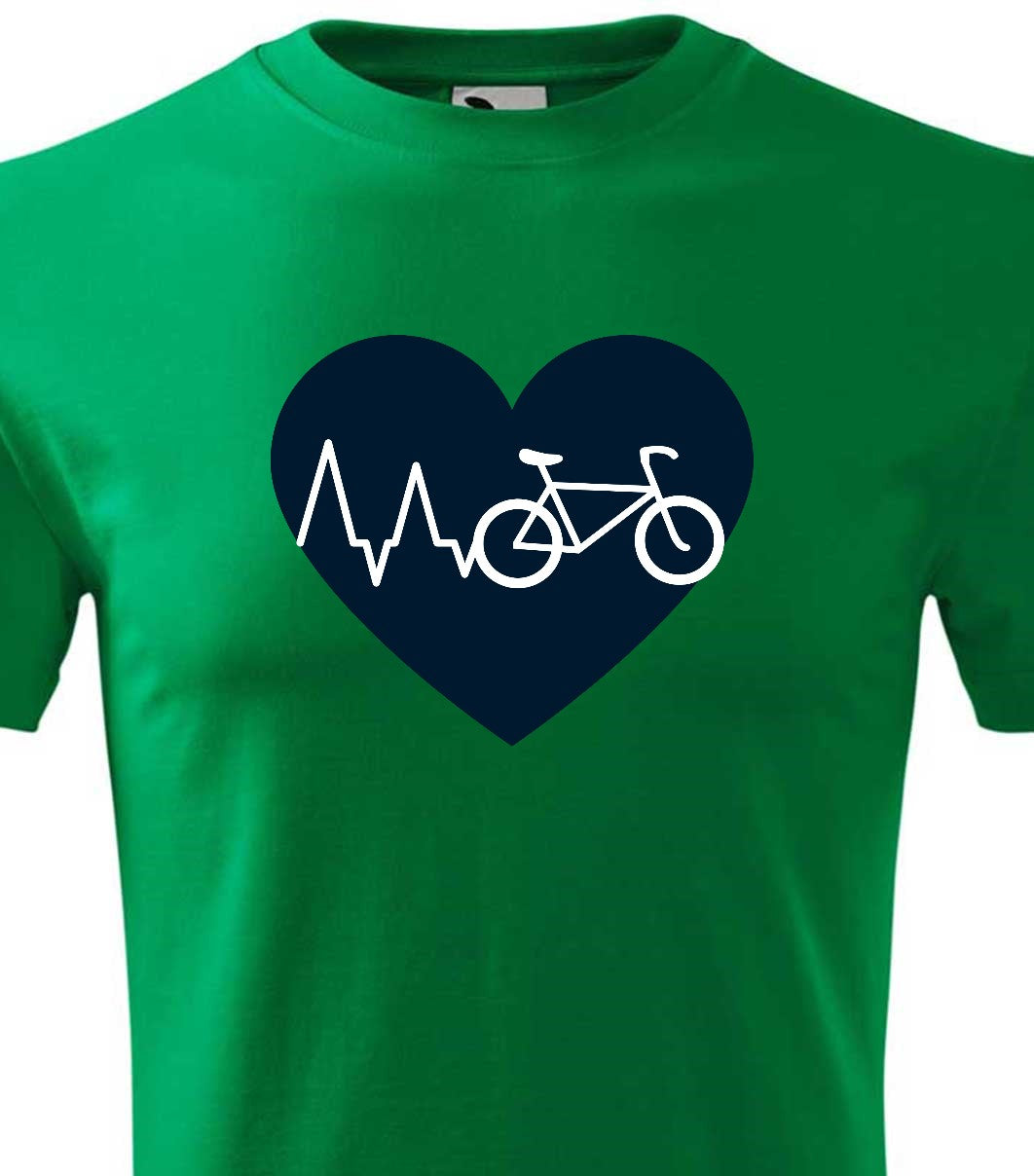 EKG Bicikli 2 férfi technikai póló