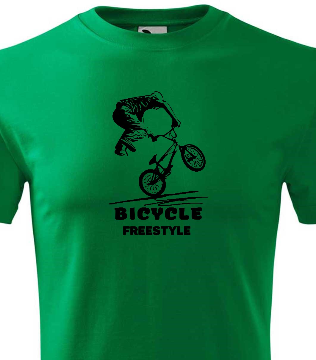 Bicycle freestyle férfi technikai póló