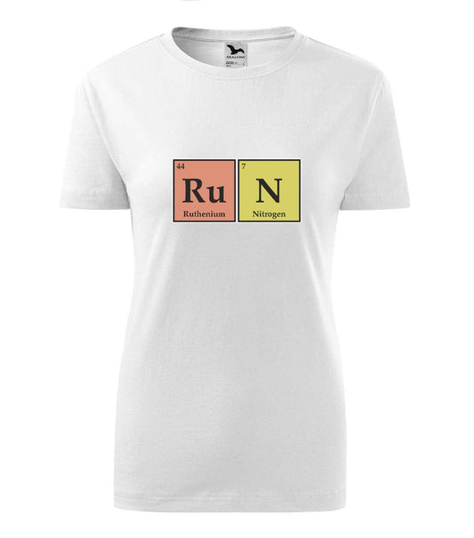RuN kémia női technikai póló